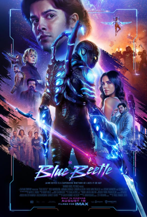 Blue Beetle DC movie streaming now on SuperTv - the best IPTV provider.