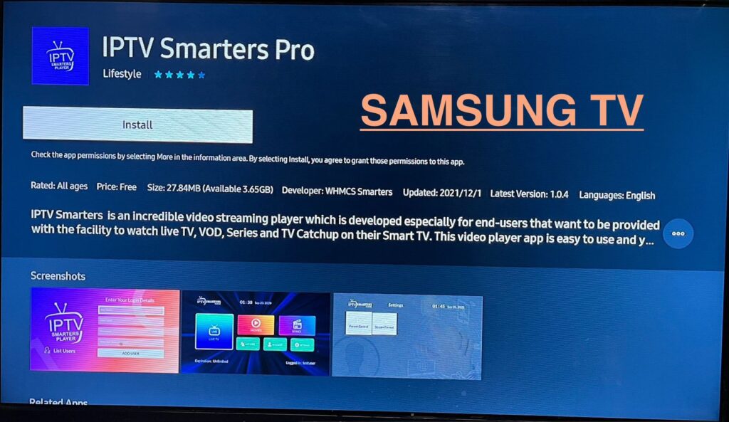Easy guide to downloading IPTV apps on Samsung Smart TV for the ultimate streaming experience with SuperTv