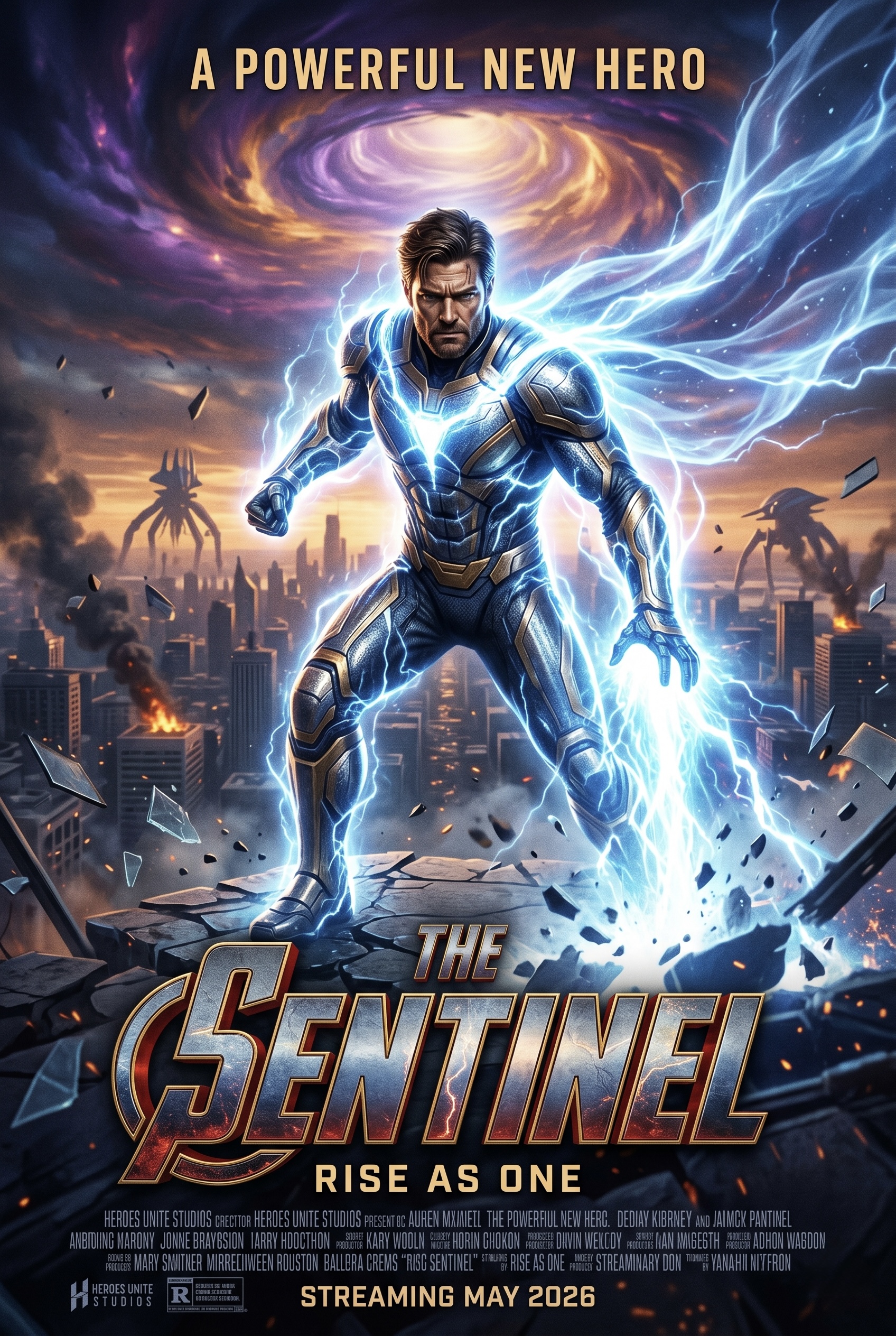 IPTV superhero style digital streaming service